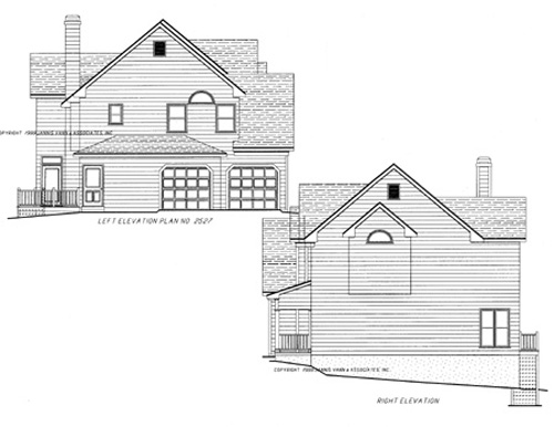 Side Elevations image of Augusta House Plan